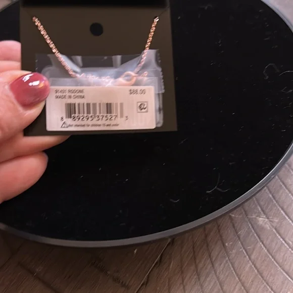 Coach Pave Bar Charm Necklace - Picture 2 of 2